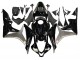 Mejores Kits Carenado Moto Honda CBR600RR 2007-2008 - Plata Negro Brillante
