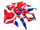 Mejores Carenados Moto Honda CBR600RR 2009-2012 - Blanco Rojo Azul HRC