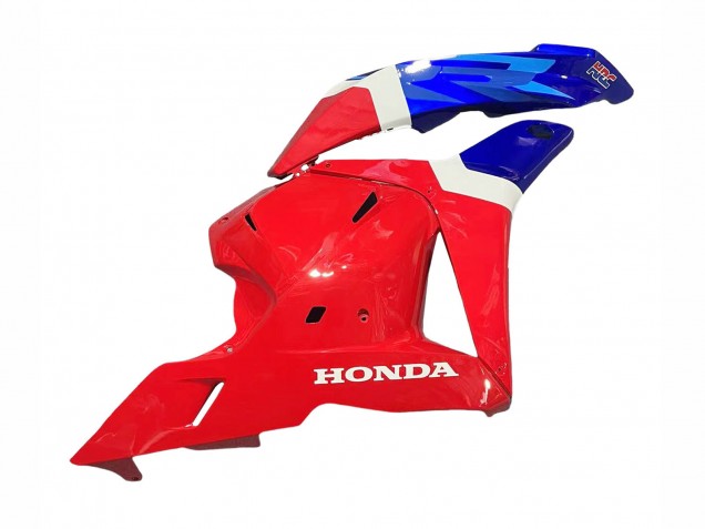 Mejores Carenados Moto Honda CBR600RR 2009-2012 - Blanco Rojo Azul HRC