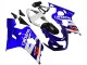 Mejores Kits Carenado Moto Suzuki GSXR 600 / GSXR 750 2004-2005 - Blanco Azul Negro Rojo