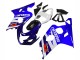 Mejores Kits Carenado Moto Suzuki GSXR 600 / GSXR 750 2004-2005 - Blanco Azul Negro Rojo