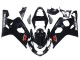 Mejores Carenado Moto Suzuki GSXR 600 / GSXR 750 2004-2005 - Negro Brillante