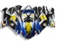 Mejores Carenados Moto Kawasaki ZX6R 2007-2008 - Azul Tiburón
