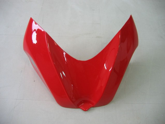 Mejores Carenado Moto Suzuki GSXR 600 / GSXR 750 2006-2007 - Blanco Rojo Negro Brillante