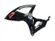 Mejores Carenados Moto Suzuki GSXR 600 / GSXR 750 2006-2007 - Negro Brillante Plata Rojo