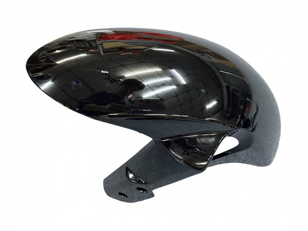 Mejores Carenados Moto Suzuki GSXR 600 / GSXR 750 2006-2007 - Negro Brillante Plata Rojo