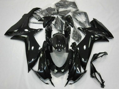 Mejores Carenados Moto Suzuki GSXR 600 / GSXR 750 2011-2024 - Negro Brillante