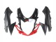 Mejores Carenados Moto Suzuki GSXR 600 / GSXR 750 2011-2024 - Negro Gris Rojo Línea