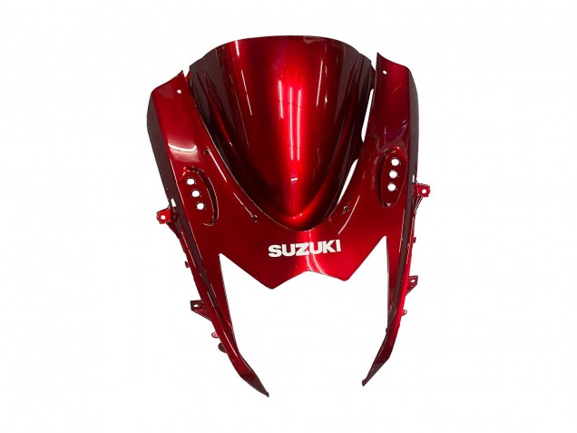Mejores Carenados Moto Suzuki GSXR 600 / GSXR 750 2011-2024 - Rojo Blanco Calcomanía