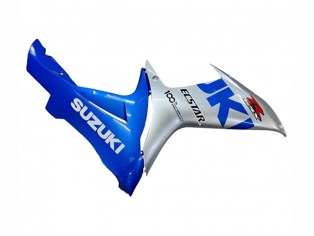 Mejores Carenados Moto Suzuki GSXR 600 / GSXR 750 2011-2024 - Azul Plata Ecstar