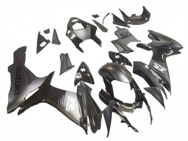 Mejores Carenados Moto Suzuki GSXR 600 / GSXR 750 2011-2024 - Negro Mate Negro Brillante Blanco Calcomanía