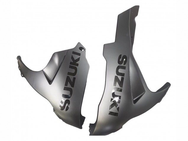 Mejores Carenados Moto Suzuki GSXR 600 / GSXR 750 2011-2024 - Negro Mate Negro Brillante Blanco Calcomanía