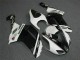 Mejores Carenados Moto Kawasaki ZX6R 2007-2008 - Negro Blanco Elf