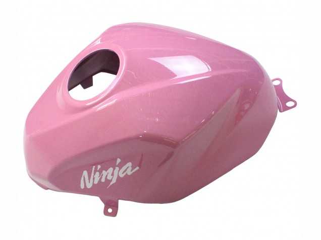 Mejores Carenados Moto Kawasaki Ninja 400 2018-2024 - Rosa Negro Mate Honeycomb