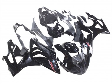 Mejores Carenado Moto BMW S1000RR 2009-2014 - Negro Brillante