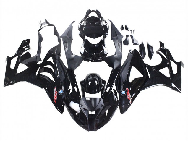 Mejores Carenado Moto BMW S1000RR 2009-2014 - Negro Brillante