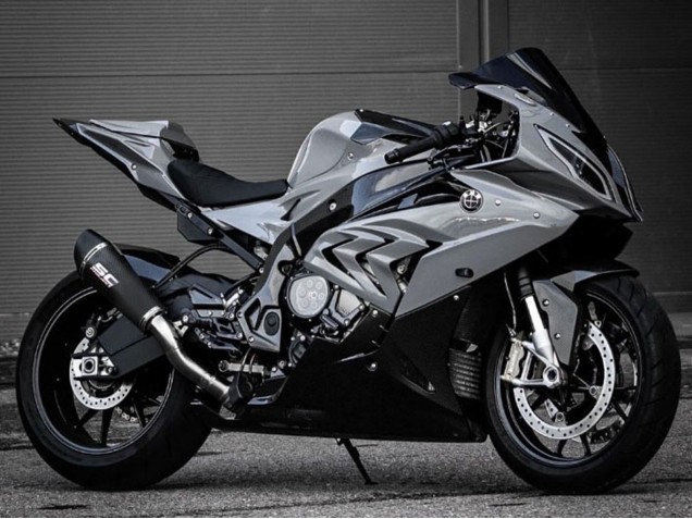 Mejores Carenados Moto BMW S1000RR 2015-2016 - Gris FibraCarbono