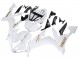 Mejores Carenados Moto Yamaha YZF 1000 R1 2004-2006 - Blanco Oro Calcomanías