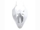 Mejores Carenados Moto Yamaha YZF 1000 R1 2004-2006 - Blanco Oro Calcomanías