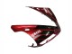 Mejores Carenados Moto Yamaha YZF 1000 R1 2004-2006 - Rojo Negro Brillante