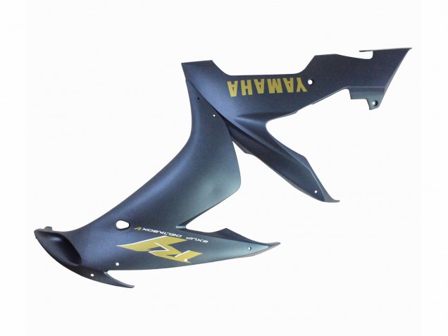 Mejores Carenados Moto Yamaha YZF 1000 R1 2004-2006 - Azul Oscuro Oro Calcomanías