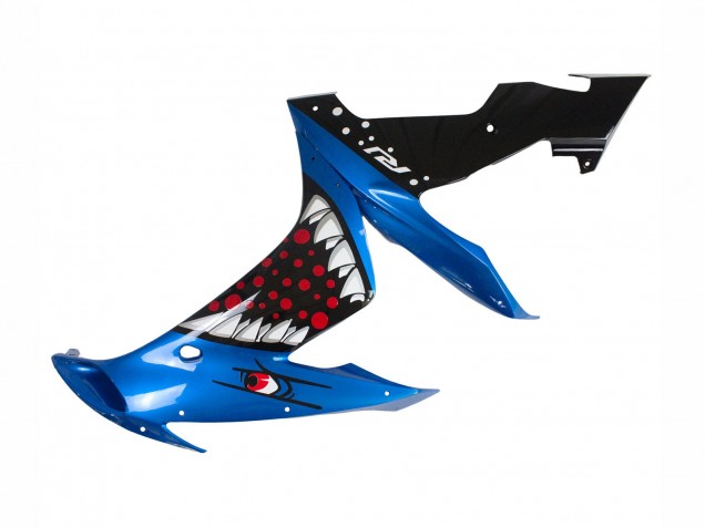 Mejores Carenados Moto Yamaha YZF 1000 R1 2004-2006 - Azul Negro Rojo Blanco Tiburón