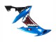 Mejores Carenados Moto Yamaha YZF 1000 R1 2004-2006 - Azul Negro Rojo Blanco Tiburón