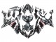 Mejores Carenados Moto Yamaha YZF 1000 R1 2007-2008 - Gris Blanco Camouflage Tiburón