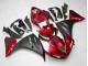 Mejores Carenados Moto Yamaha YZF 1000 R1 2009-2011 - Rojo Negro Mate