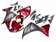 Mejores Carenados Moto Yamaha YZF 1000 R1 2009-2011 - Rojo Negro Mate