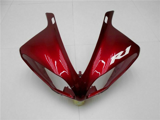 Mejores Carenados Moto Yamaha YZF 1000 R1 2009-2011 - Rojo Negro Mate