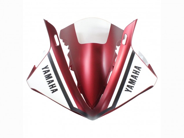 Mejores Carenados Moto Yamaha YZF 1000 R1 2009-2011 - Rojo Blanco Negro Mate