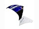 Mejores Carenado Moto Yamaha YZF 1000 R1 2012-2014 - Blanco Azul Negro