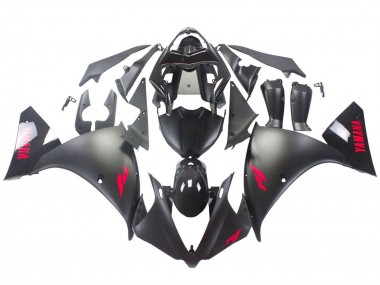 Mejores Carenados Moto Yamaha YZF 1000 R1 2012-2014 - Negro Brillante Negro Mate Rojo