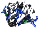 Mejores Carenados Moto Yamaha YZF 1000 R1 2015-2019 - Azul Negro Mate Verde Monstruo ENEOS