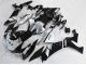 Mejores Carenados Moto Yamaha YZF 1000 R1 2020-2025 - Plata Blanco Negro Brillante