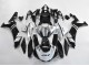 Mejores Carenados Moto Yamaha YZF 1000 R1 2020-2025 - Plata Blanco Negro Brillante