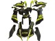 Mejores Carenados Moto Yamaha YZF 1000 R1 2020-2025 - Negro Brillante Fluorescent Amarillo