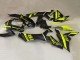Mejores Carenados Moto Yamaha YZF 1000 R1 2020-2025 - Negro Brillante Fluorescent Amarillo