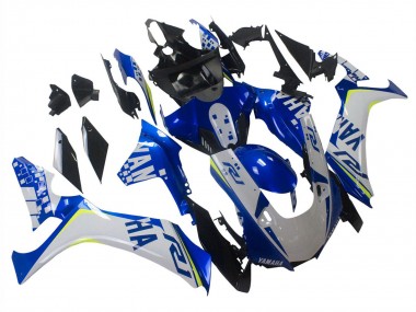 Mejores Carenados Moto Yamaha YZF 1000 R1 2020-2025 - Blanco Azul Neon Amarillo Negro Brillante