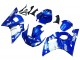 Mejores Carenados Moto Yamaha YZF 600 R6 1998-2002 - Azul Blanco