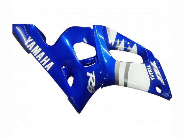 Mejores Carenados Moto Yamaha YZF 600 R6 1998-2002 - Azul Blanco