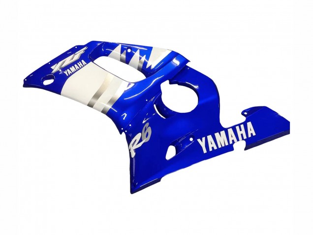 Mejores Carenados Moto Yamaha YZF 600 R6 1998-2002 - Azul Blanco