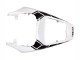 Mejores Carenado Moto Yamaha YZF R6 2003-2004 - Blanco Negro Brillante