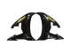 Mejores Carenados Moto Yamaha YZF R6 2003-2004 - Negro Brillante Oro Calcomanías