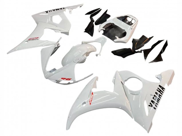 Mejores Kits Carenado Moto Yamaha YZF R6S 2006-2009 - Blanco