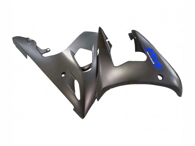Mejores Carenados Moto Yamaha YZF R6S 2006-2009 - Negro Mate Azul
