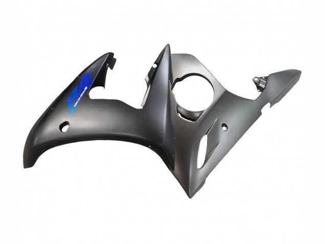 Mejores Carenados Moto Yamaha YZF R6S 2006-2009 - Negro Mate Azul