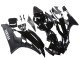 Mejores Carenados Moto Yamaha YZF 600 R6 2006-2007 - Negro Brillante Negro Mate