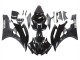 Mejores Carenados Moto Yamaha YZF 600 R6 2006-2007 - Negro Brillante Negro Mate